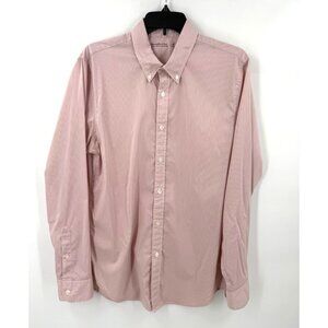 Abercrombie & Fitch Mens Dont Sweat It Collection Striped Button Down Medium